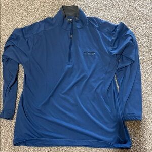 Columbia Deep Blue Quarter-Zip Pullover Men’s XL
